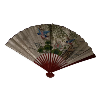 Old fan paper
