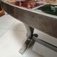 Table basse vintage acier céramique