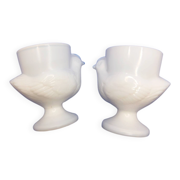 Coquetiers en opaline