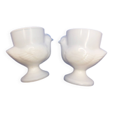 Coquetiers en opaline