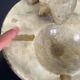 Hand carved alabaster elephant ashtray