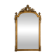 Large Louis XVI gilded wood mirror with mercury glass – 19th century