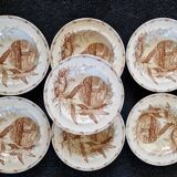 Iron clay soup plates