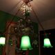 Very large art nouveau chandelier Murano (1 meter)