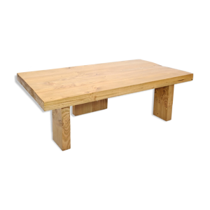 table basse en pin massif