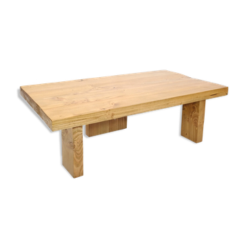 Solid pine coffee table from the 70s and 80s