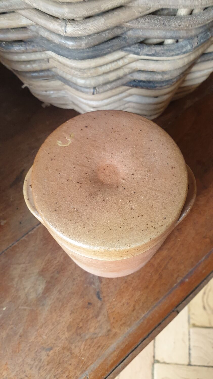 Vintage stoneware pot