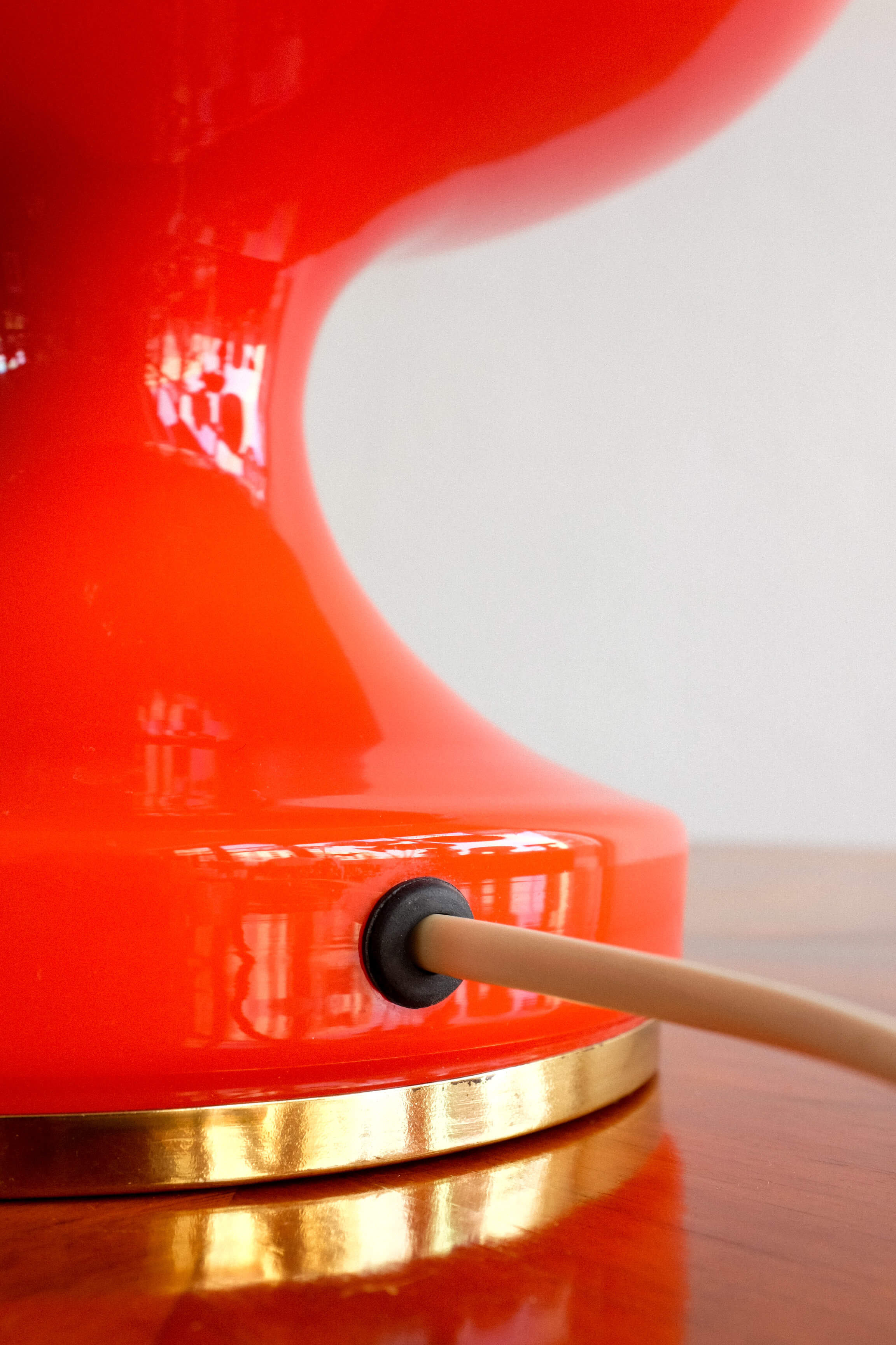 Vintage table lamp by Karel Volf, 1970s