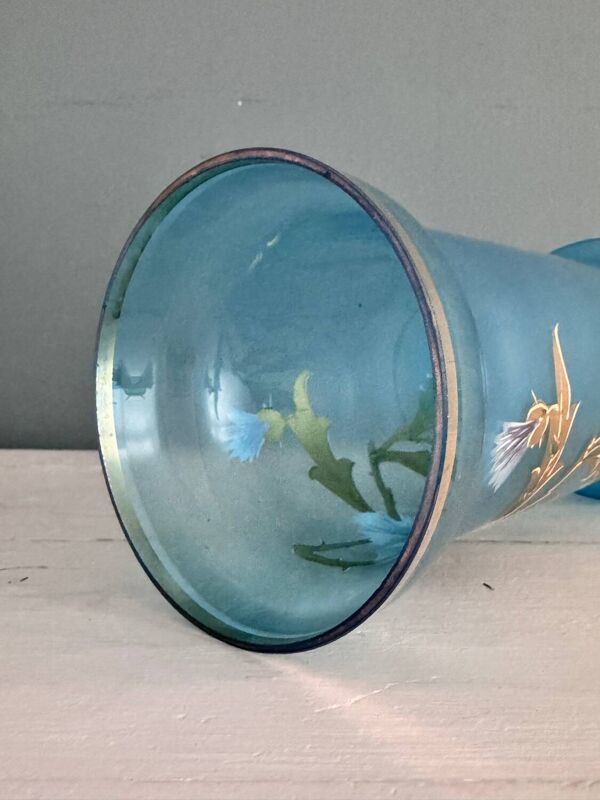 Vase rouleau Legras fin XIXème