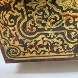 Cellar with complete liquor in marquetry Boulle box Napoleon III XIX century
