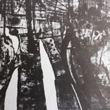 Lithograph by Walter Heckmann 1965