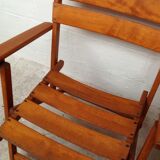Teak folding chairs