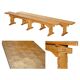 Pair of vintage dining room benches by Robert Mouseman Thompson