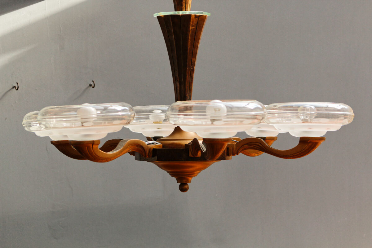 Reading 50s, art deco style Ezan