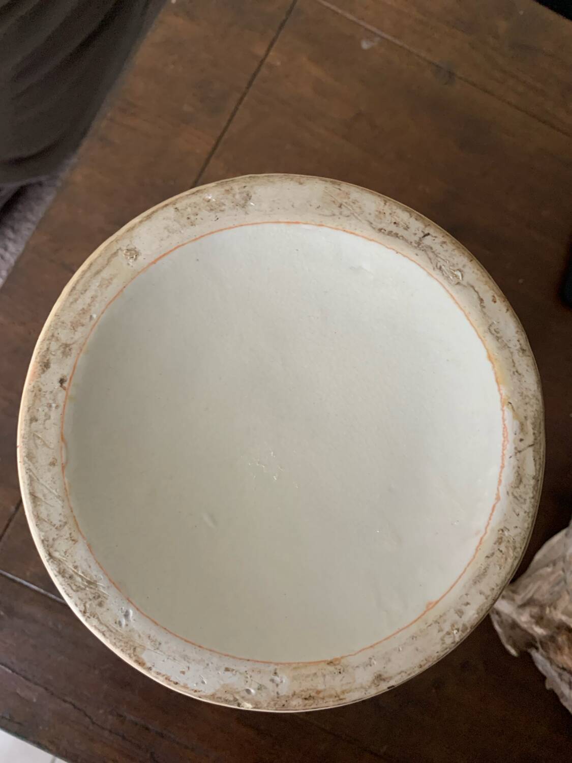 Large numbered Asian vase