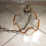 Granite glass hanging lamp