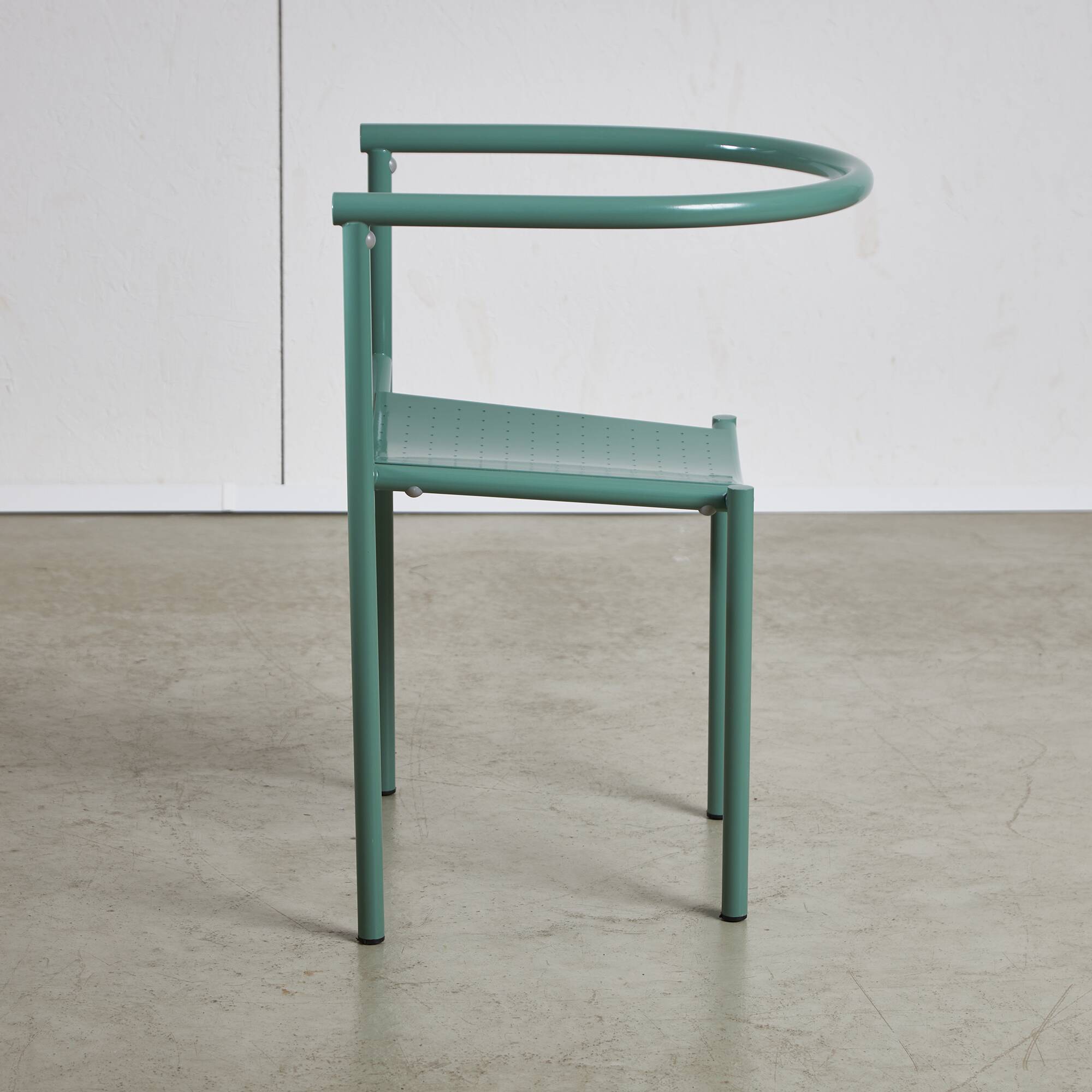 Von Vogelsang Chair in Mint Green by Philippe Starck for Driade,  1985