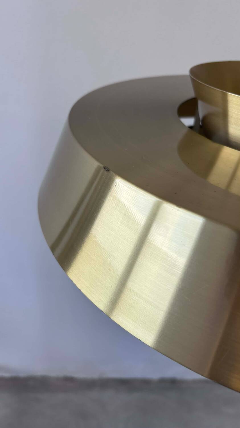 Vintage pendant lamp brass