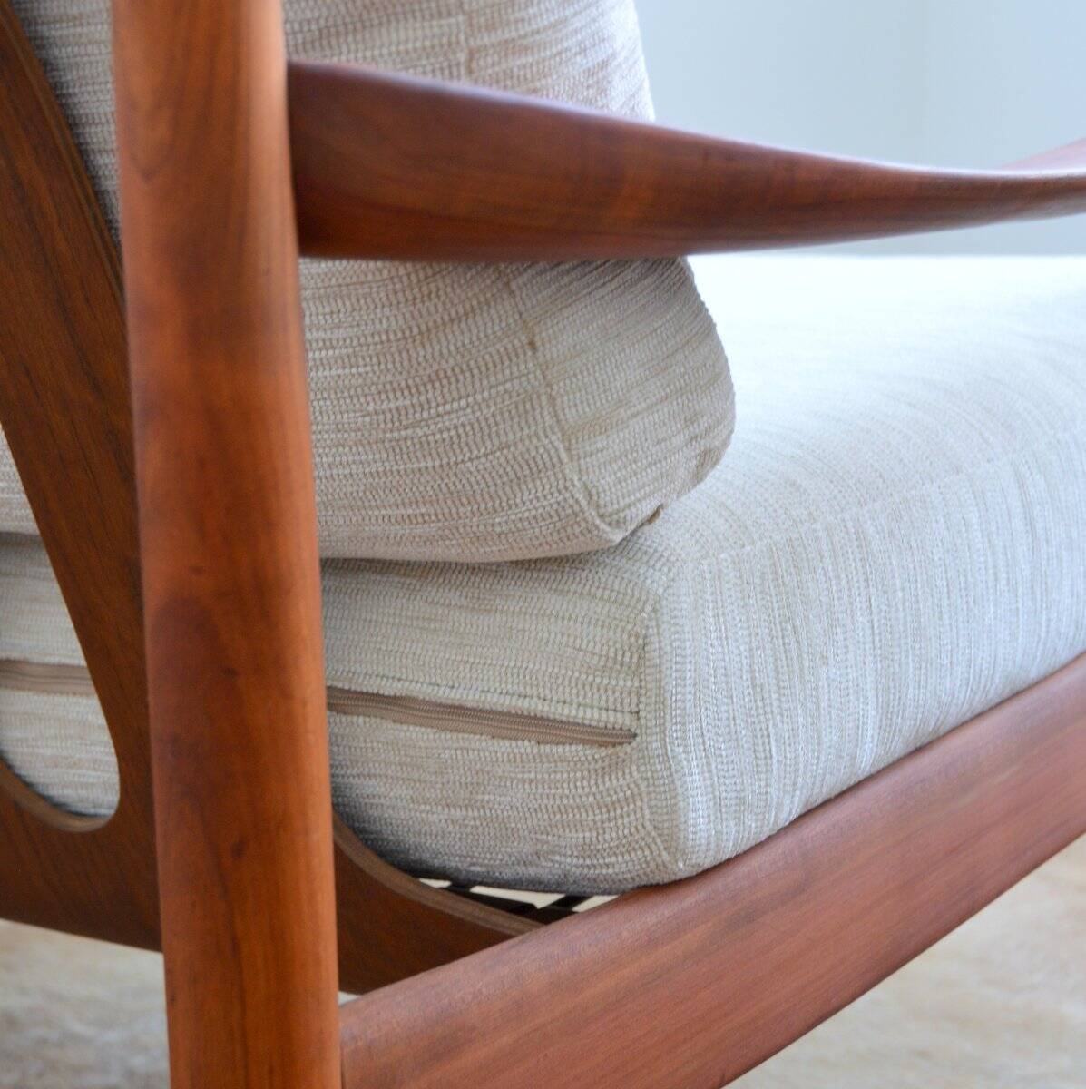 Danish Scandinavian bench / sofa vintage 1960
