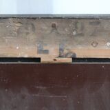 Old wooden mirror