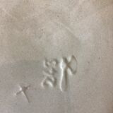 6 ceramic plates decorated with fish