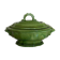 Soup bowl with godrons Aegitna Vallauris glazed earth 1950