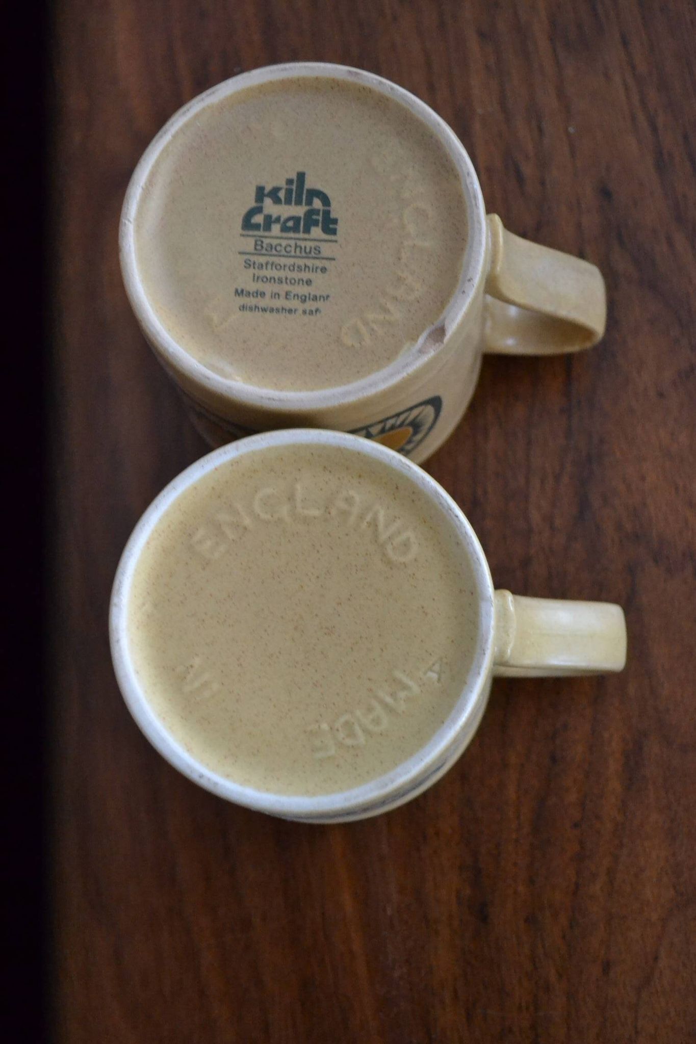 Kiln craft coffee service, tarpaulin pattern