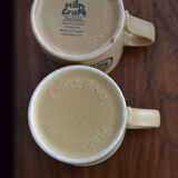 Kiln craft coffee service, tarpaulin pattern