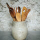Ceramic covered pot of Vallauris