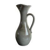 Green vintage ceramic vase