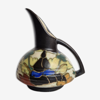 Vase Art déco Céramique Montoise, Bergen, 1930