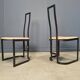 Chaises de salle à manger postmodernes Gastone Rinaldi pour Thema Italie, années 1980 - ensemble de 6