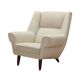 Beige armchair, Danish design, 1970s, production: Denmark