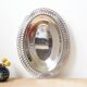 Silver-plated metal breadbasket 30s 40s