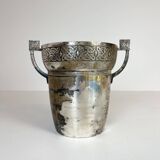 Art Deco champagne cooler with relief pattern, Sweden, 1930s