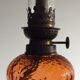 Kerosene lamp United France Paris in copper and glass