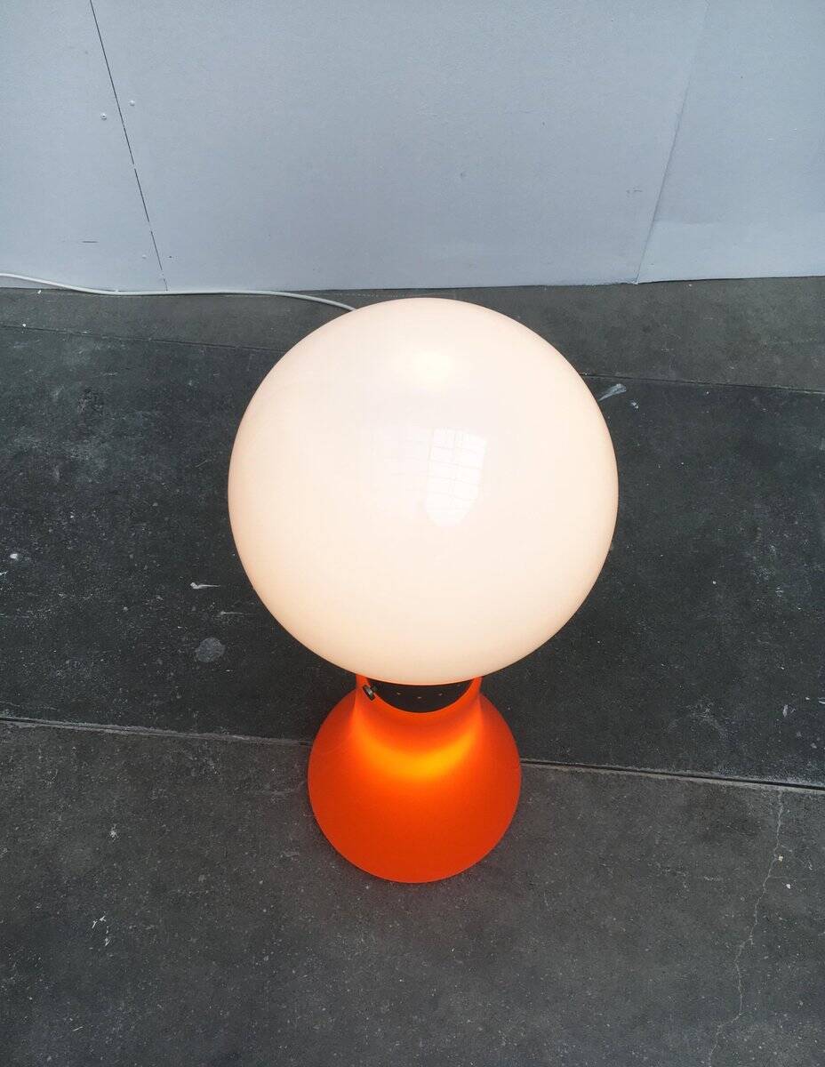 Murano Glass Floor Lamp Model Birillo Mid-Century Italian Space, 1960s