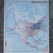 Rossignol School Map Poster: North America United States / South America.