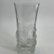 Vase vintage en verre taillé