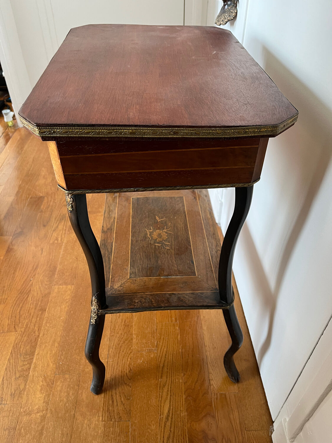 Old wooden seamstress