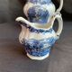 Set of 2 English porcelain pitchers