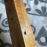 Tripod stool made of wood and water hyacinth