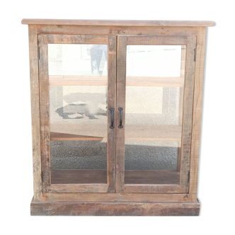 Vitrine en bois