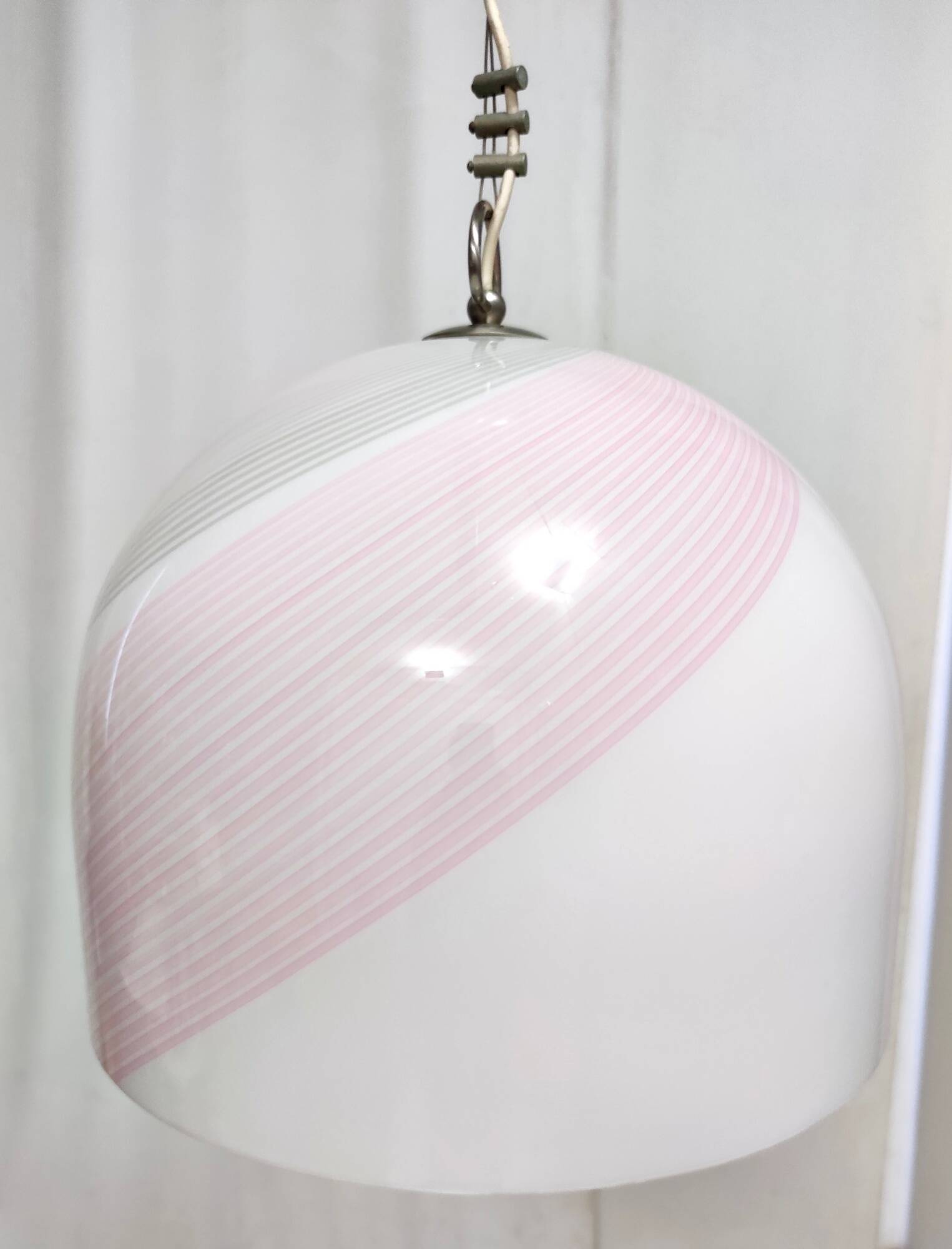 Bell-Shaped Murano Glass Pendant by Lino Tagliapietra for La Murrina