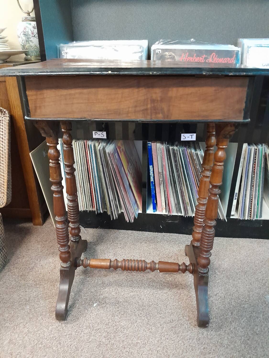 19th century marquetry dressing table