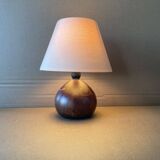 Wooden table lamp