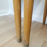 Vintage Miroslav Navratil Dining Chairs: 1970s Czechoslovakia, Gray Fabric