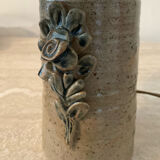 Vintage stoneware lamp from the 60s-70s