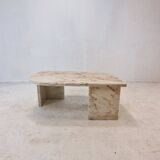 Italian Marble Coffee or Side Table, 1980s