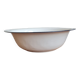Enamelled sheet metal basin